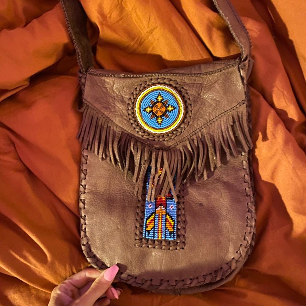 Navajo made vintage bag